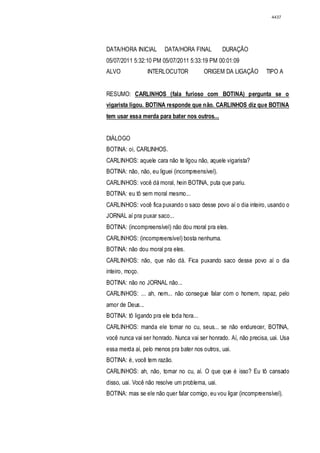 Relatório CPMI do Cachoeira parte 2