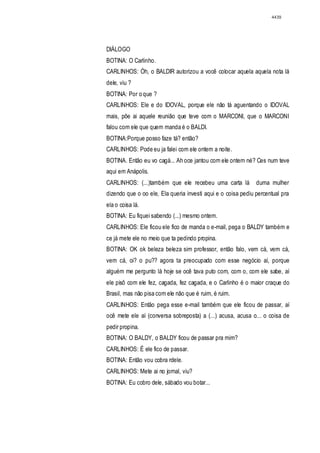 Relatório CPMI do Cachoeira parte 2