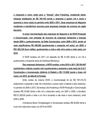 Relatório CPMI do Cachoeira parte 2