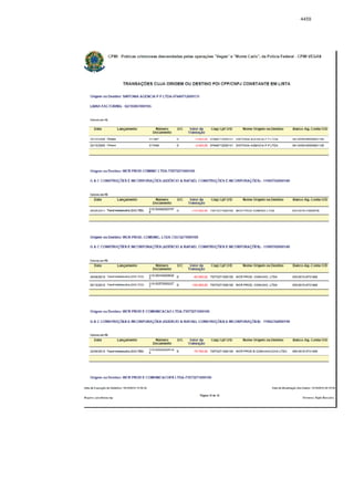 Relatório CPMI do Cachoeira parte 2