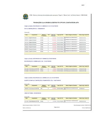 Relatório CPMI do Cachoeira parte 2