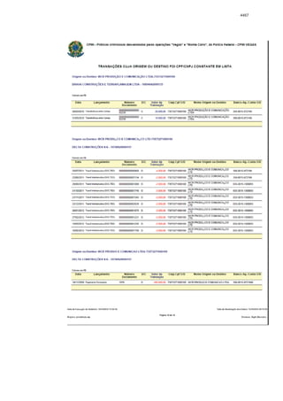 Relatório CPMI do Cachoeira parte 2