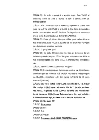 Relatório CPMI do Cachoeira parte 2