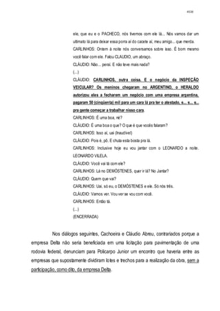 Relatório CPMI do Cachoeira parte 2