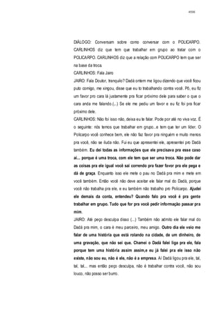 Relatório CPMI do Cachoeira parte 2