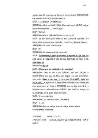 Relatório CPMI do Cachoeira parte 2