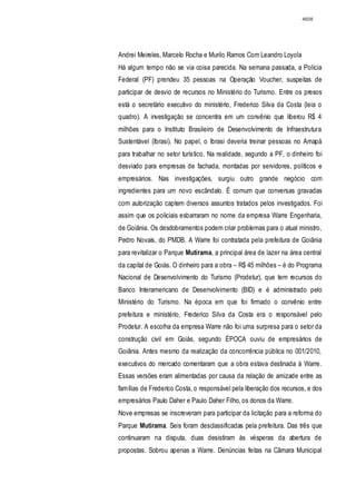 Relatório CPMI do Cachoeira parte 2