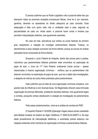 Relatório CPMI do Cachoeira parte 2