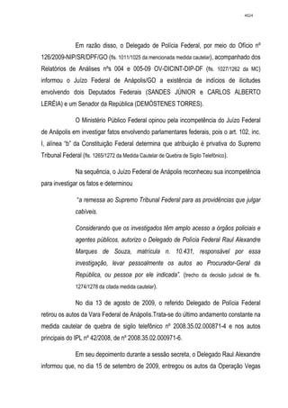 Relatório CPMI do Cachoeira parte 2