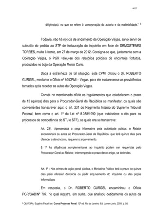 Relatório CPMI do Cachoeira parte 2