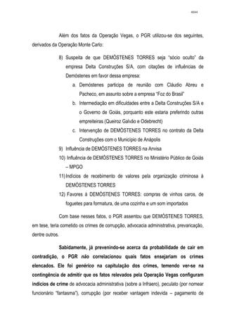 Relatório CPMI do Cachoeira parte 2