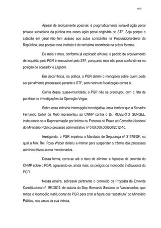 Relatório CPMI do Cachoeira parte 2