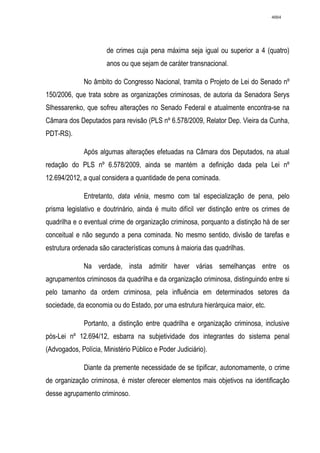 Relatório CPMI do Cachoeira parte 2