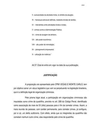 Relatório CPMI do Cachoeira parte 2