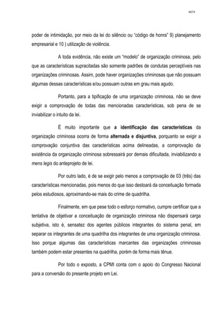 Relatório CPMI do Cachoeira parte 2