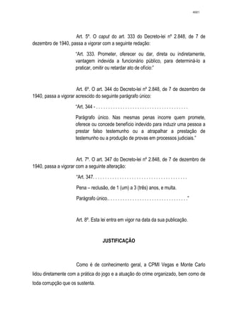 Relatório CPMI do Cachoeira parte 2