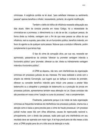 Relatório CPMI do Cachoeira parte 2