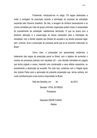 Relatório CPMI do Cachoeira parte 2