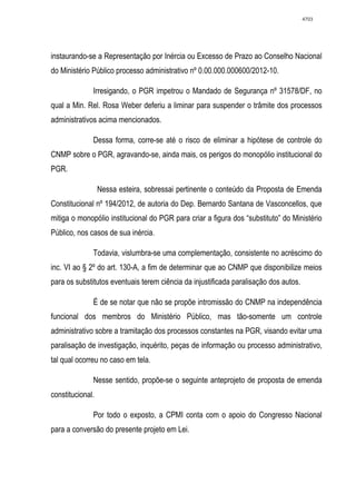 Relatório CPMI do Cachoeira parte 2