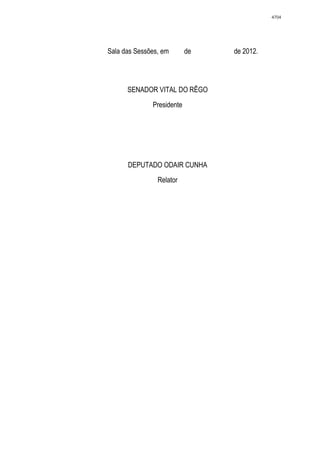 Relatório CPMI do Cachoeira parte 2