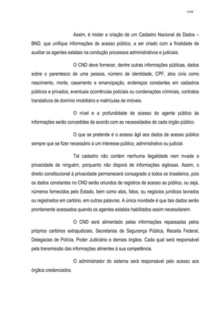 Relatório CPMI do Cachoeira parte 2