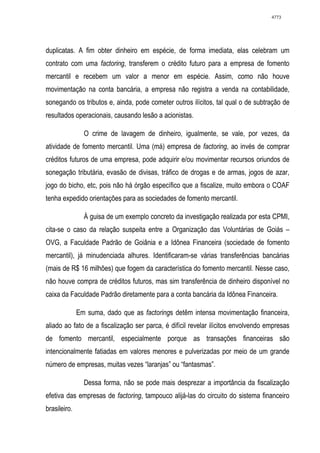 Relatório CPMI do Cachoeira parte 2