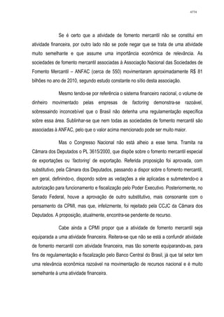 Relatório CPMI do Cachoeira parte 2