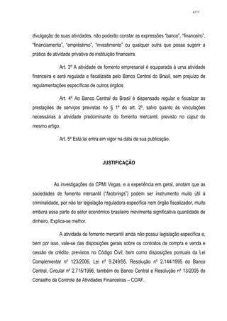 Relatório CPMI do Cachoeira parte 2