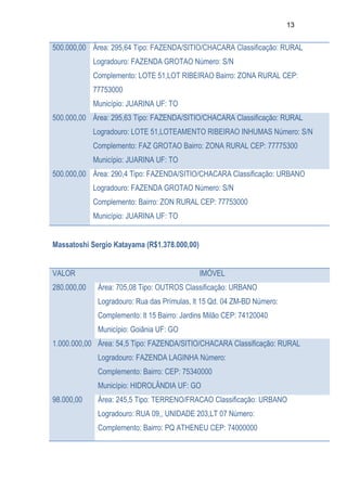 Relatório CPMI do Cachoeira parte 2