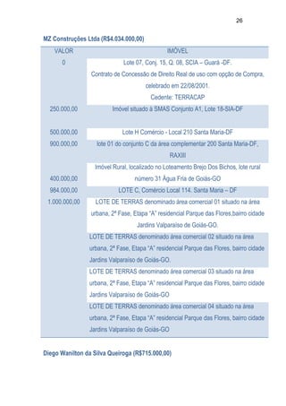 Relatório CPMI do Cachoeira parte 2