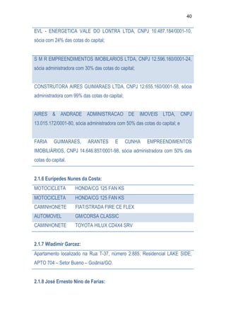 Relatório CPMI do Cachoeira parte 2