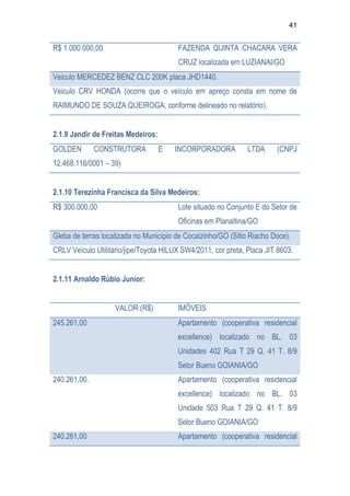 Relatório CPMI do Cachoeira parte 2