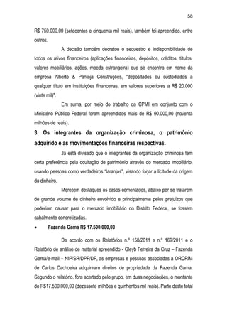 Relatório CPMI do Cachoeira parte 2