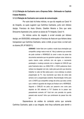 Relatório CPMI do Cachoeira parte 2