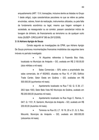 Relatório CPMI do Cachoeira parte 2
