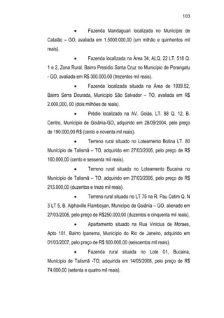 Relatório CPMI do Cachoeira parte 2