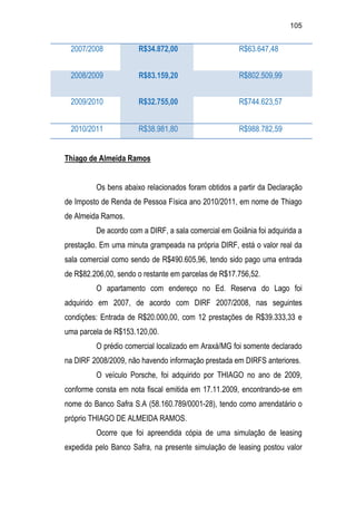 Relatório CPMI do Cachoeira parte 2