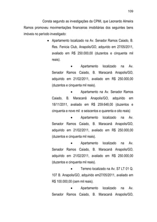 Relatório CPMI do Cachoeira parte 2