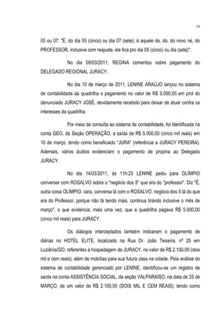 Relatório CPMI do Cachoeira parte 2