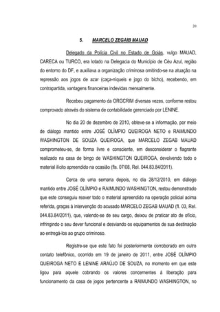 Relatório CPMI do Cachoeira parte 2