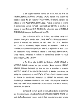 Relatório CPMI do Cachoeira parte 2