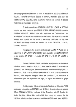 Relatório CPMI do Cachoeira parte 2