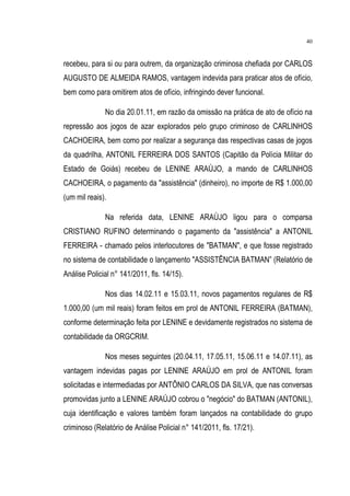 Relatório CPMI do Cachoeira parte 2