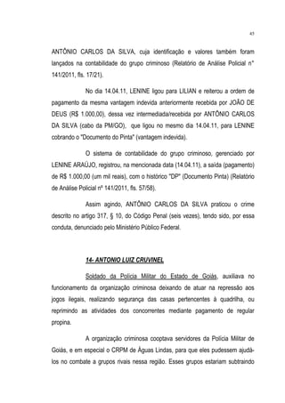 Relatório CPMI do Cachoeira parte 2