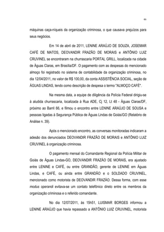 Relatório CPMI do Cachoeira parte 2