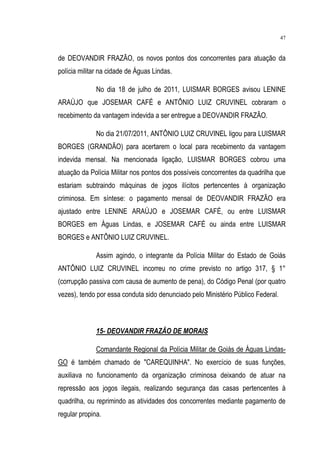 Relatório CPMI do Cachoeira parte 2