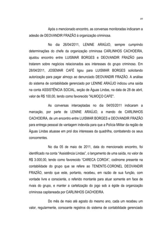 Relatório CPMI do Cachoeira parte 2