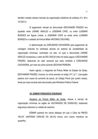 Relatório CPMI do Cachoeira parte 2