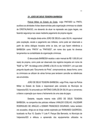 Relatório CPMI do Cachoeira parte 2