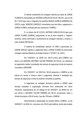 Relatório CPMI do Cachoeira parte 2